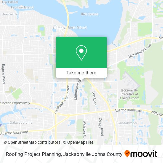 Roofing Project Planning map