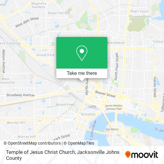 Mapa de Temple of Jesus Christ Church