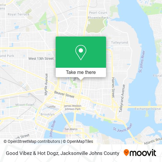 Mapa de Good Vibez & Hot Dogz
