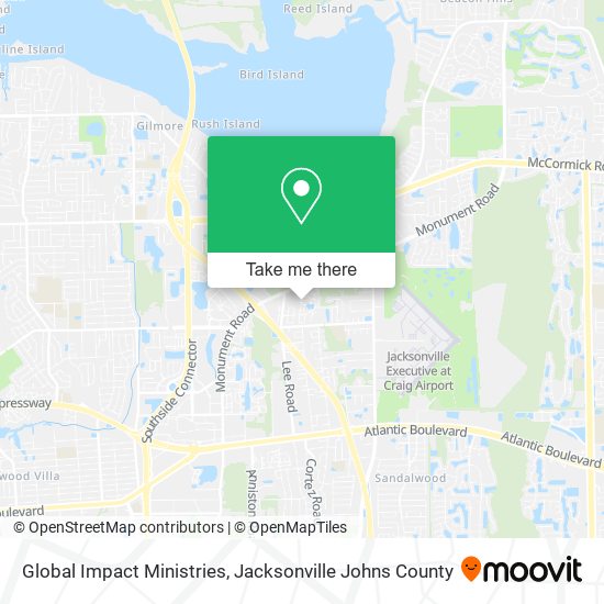 Mapa de Global Impact Ministries