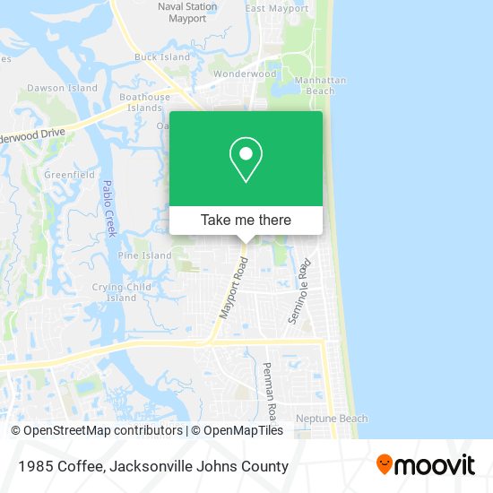 1985 Coffee map