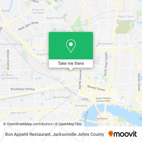 Bon Appetit Restaurant map