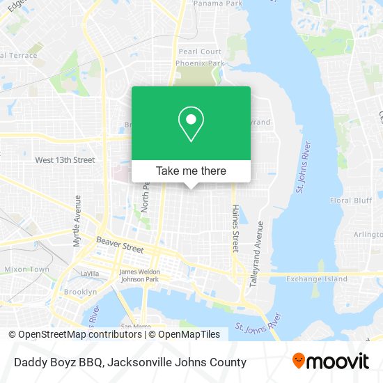 Mapa de Daddy Boyz BBQ