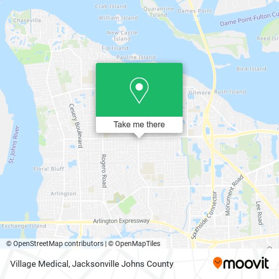Village Medical map
