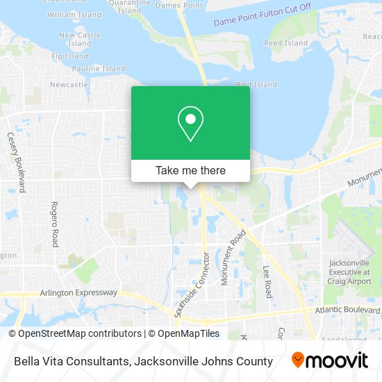 Bella Vita Consultants map