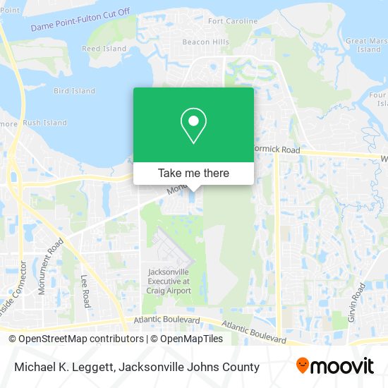 Mapa de Michael K. Leggett