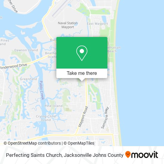 Mapa de Perfecting Saints Church