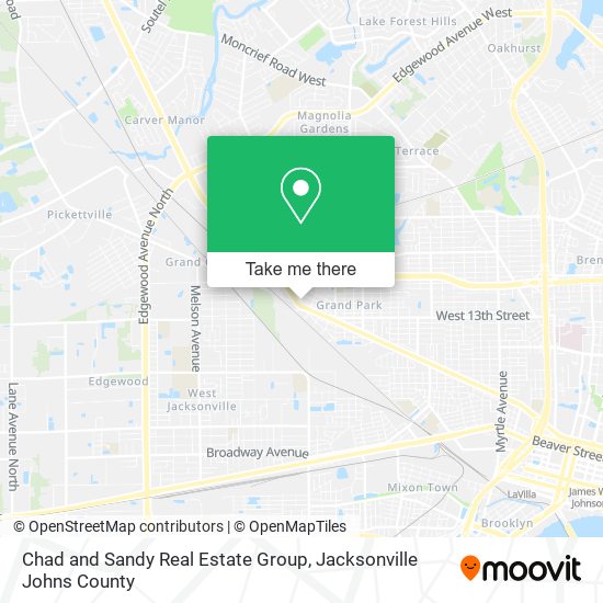 Chad and Sandy Real Estate Group map