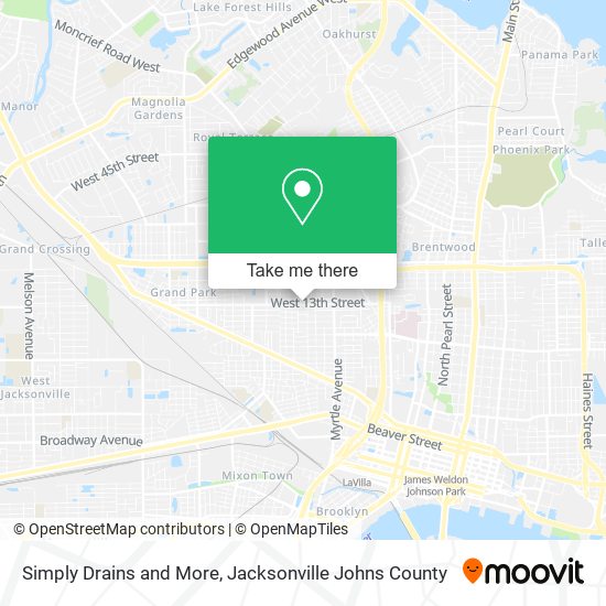 Simply Drains and More map