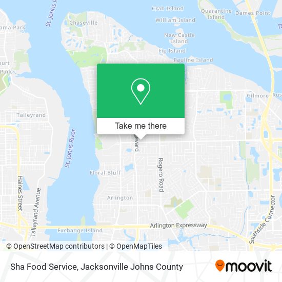 Sha Food Service map