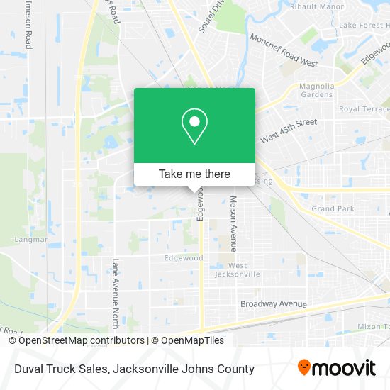 Mapa de Duval Truck Sales