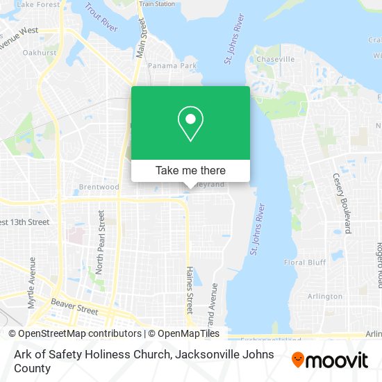 Ark of Safety Holiness Church map