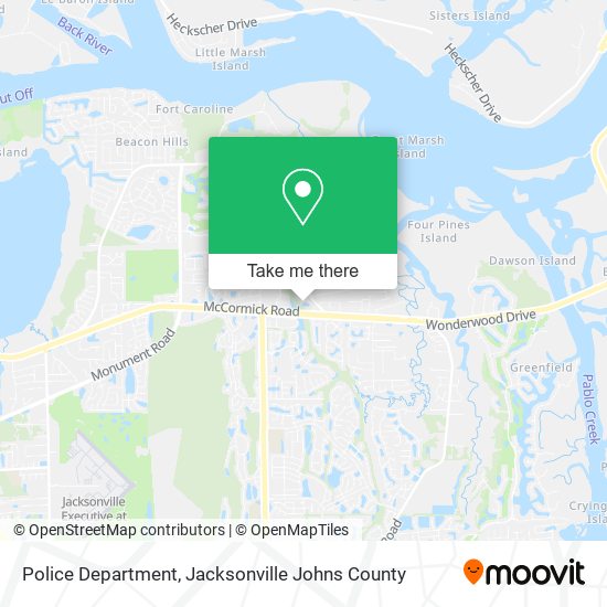 Mapa de Police Department
