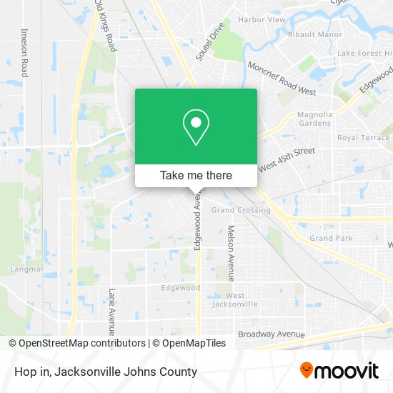 Mapa de Hop in