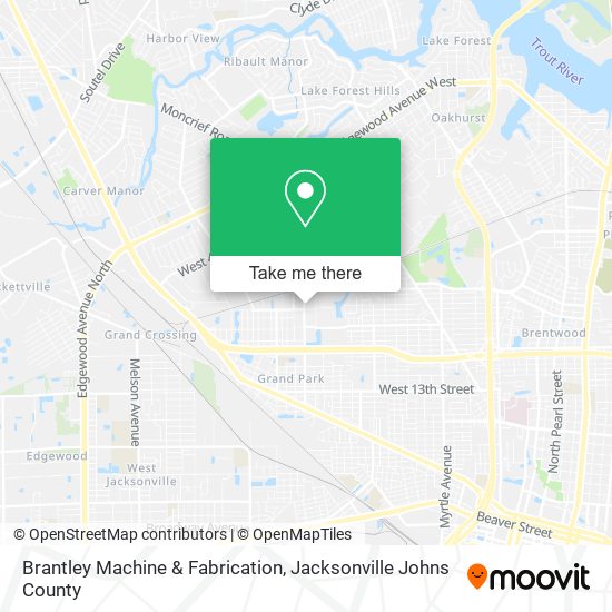 Brantley Machine & Fabrication map