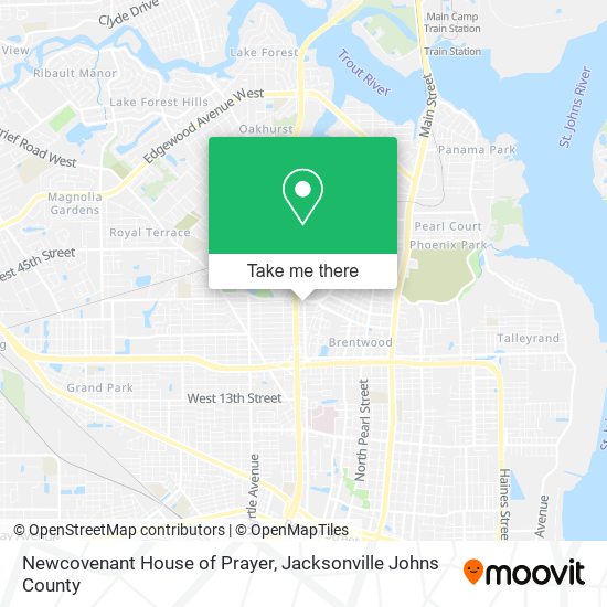 Mapa de Newcovenant House of Prayer