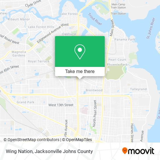 Wing Nation map
