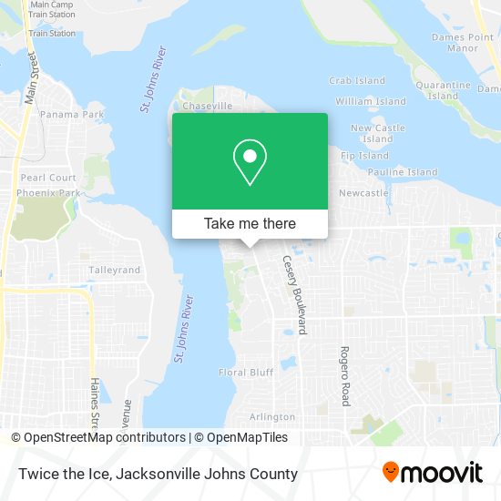 Twice the Ice map