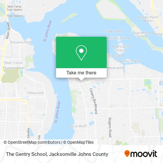 Mapa de The Gentry School