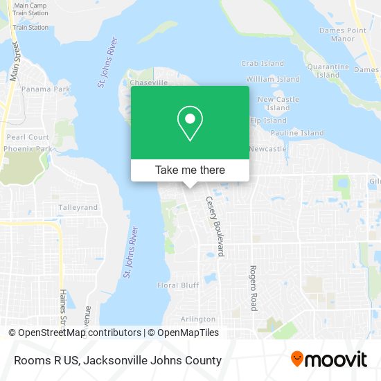 Rooms R US map