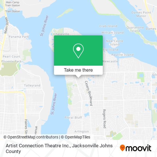 Artist Connection Theatre Inc. map