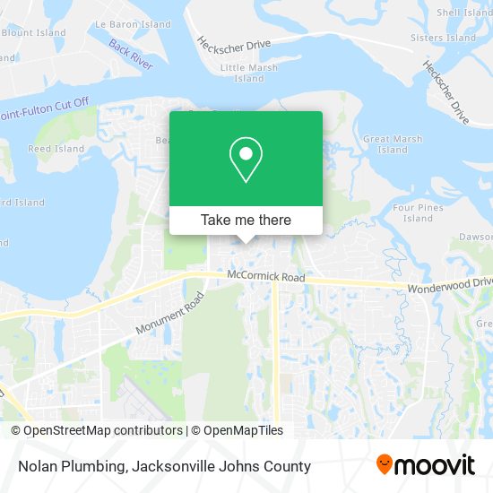 Nolan Plumbing map