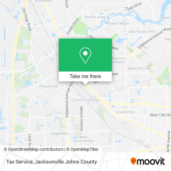 Tax Service map
