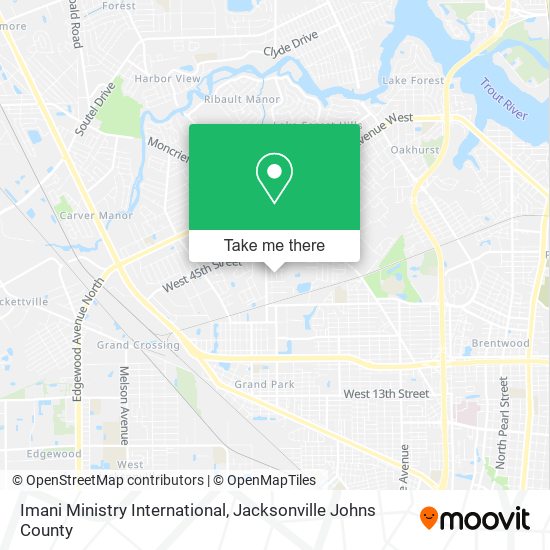 Imani Ministry International map