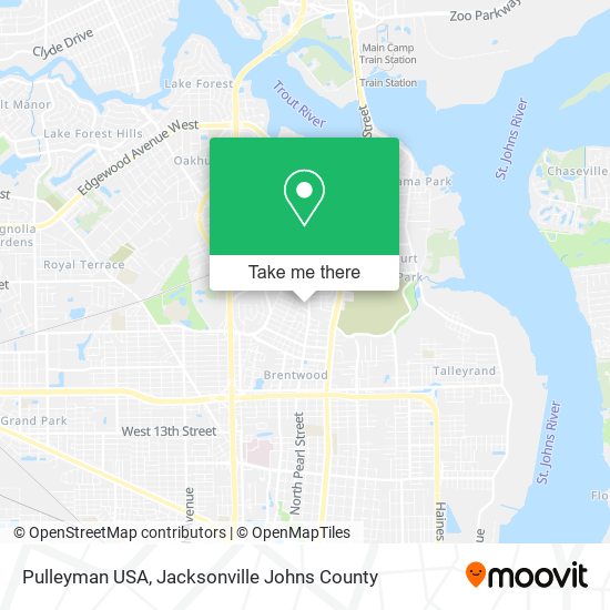 Pulleyman USA map