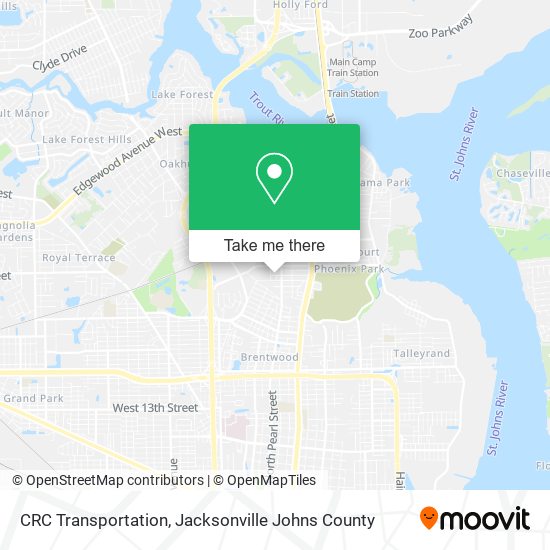 Mapa de CRC Transportation