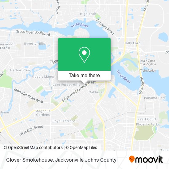 Mapa de Glover Smokehouse