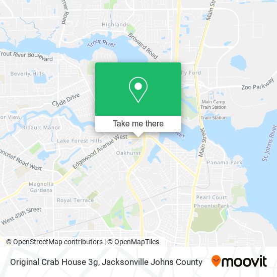 Original Crab House 3g map