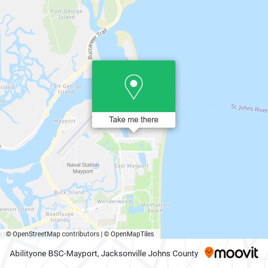Mapa de Abilityone BSC-Mayport