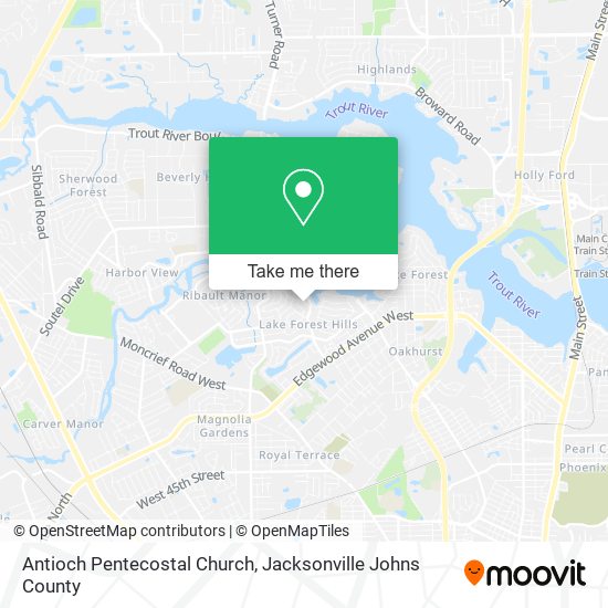 Antioch Pentecostal Church map