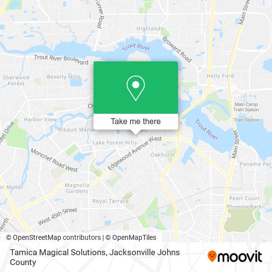 Tamica Magical Solutions map