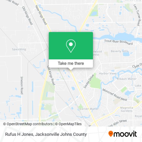 Rufus H Jones map