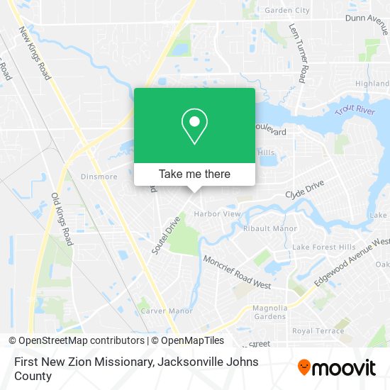 Mapa de First New Zion Missionary