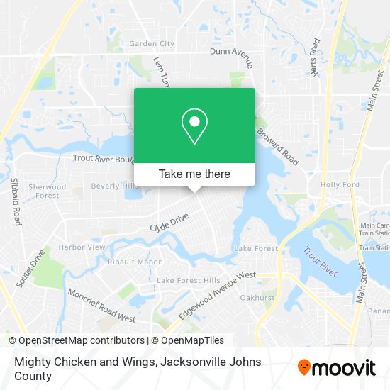 Mapa de Mighty Chicken and Wings