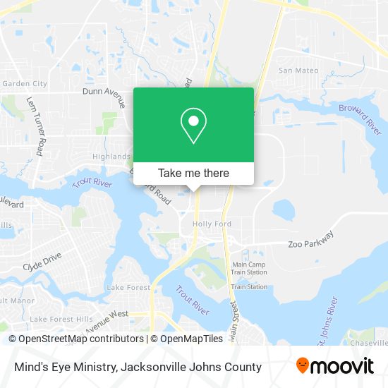 Mind's Eye Ministry map