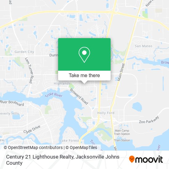 Century 21 Lighthouse Realty map
