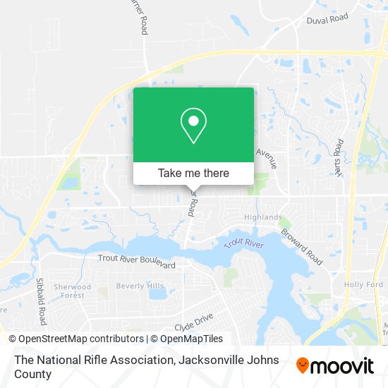 Mapa de The National Rifle Association