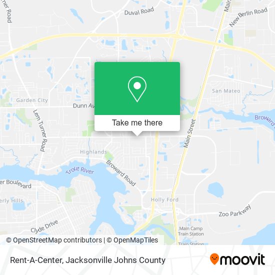 Rent-A-Center map