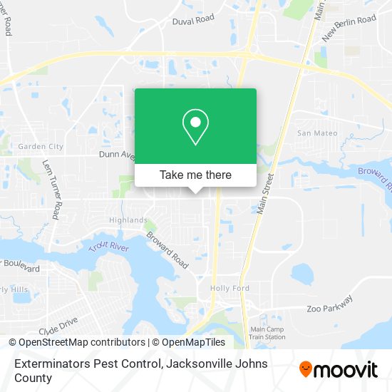 Exterminators Pest Control map