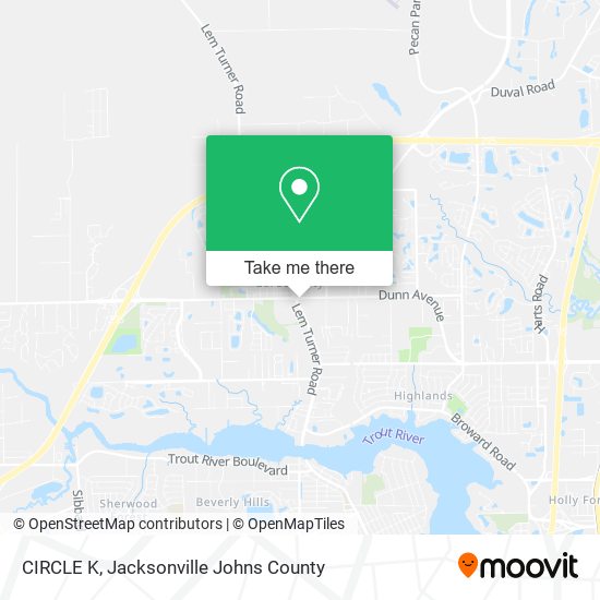 CIRCLE K map