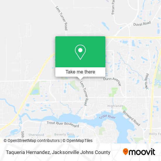 Taqueria Hernandez map