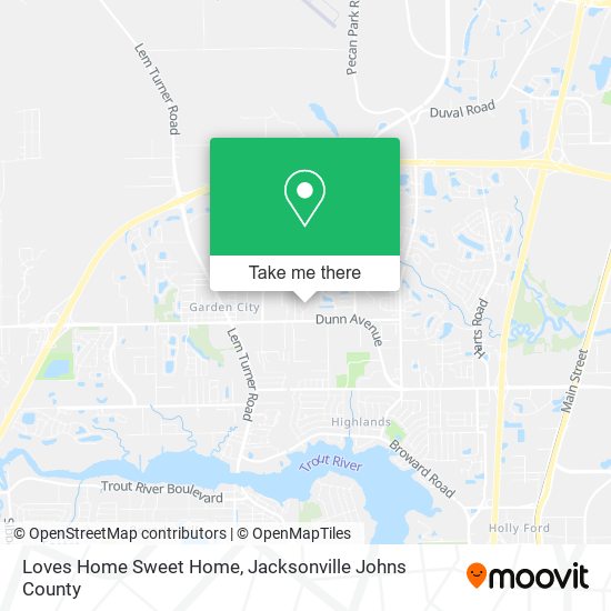 Loves Home Sweet Home map