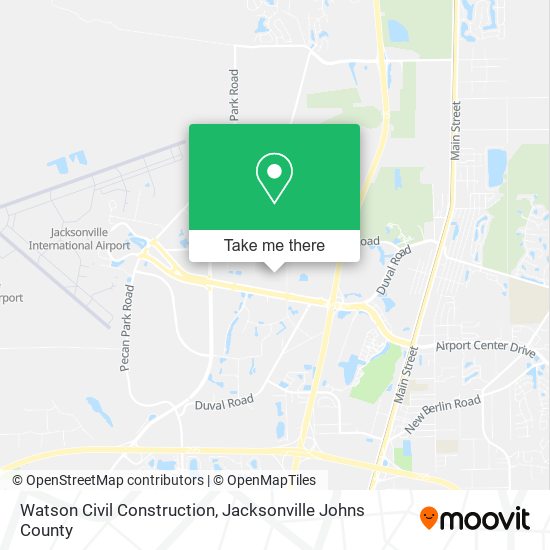 Mapa de Watson Civil Construction