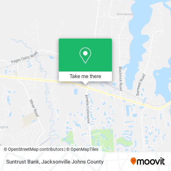 Mapa de Suntrust Bank