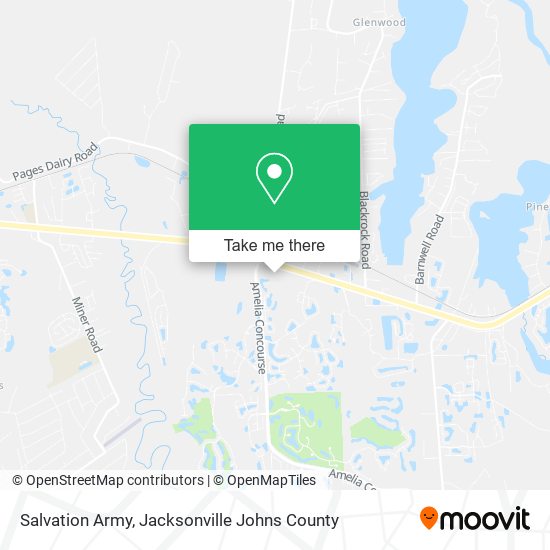 Mapa de Salvation Army