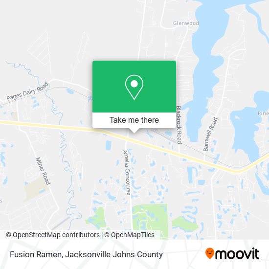 Fusion Ramen map